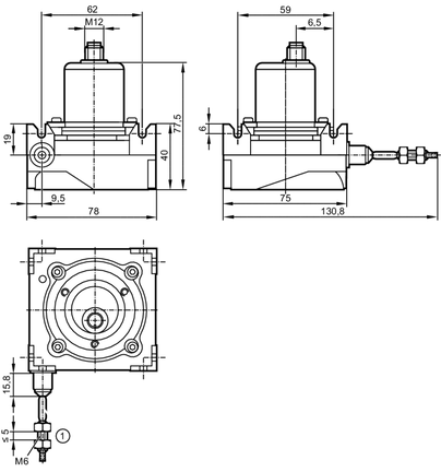 Enkoder linkowy DRAw wIRE ENCODER (RMS002) - IFM