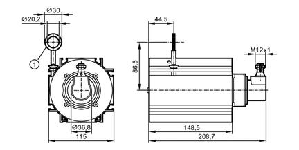 Enkoder linkowy DRAw wIRE ENCODER (RMS005) - IFM