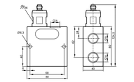 Przepływomierz z zaworem zwrotnym SBU12DI040KG/US (SBU623) - IFM