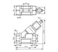 Przepływomierz z zaworem zwrotnym SBY11HF010KG/US (SBY446) - IFM