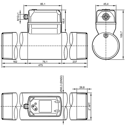 Miernik sprężonego powietrza SDN21DGXFRKG/US-100 (SD2501) - IFM