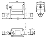 Licznik gazów przemysłowych SDR12DGXFRKG/US-100 (SD6800) - IFM