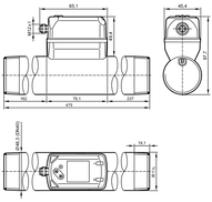 Miernik sprężonego powietrza SDR32DGXFRKG/US-100 (SD9500) - IFM