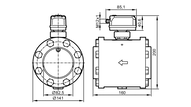 Miernik sprężonego powietrza SDG3"/METRIS PB DN80 (SDG450) - IFM