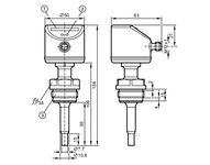 Sygnalizator przepływu SIR11ABBFPKG/US-100-IPF (SI6800) - IFM