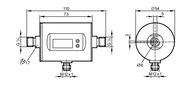 Przepływomierz elektromagnetyczny SMR14DXXFRKG/US-100 (SM4100) - IFM