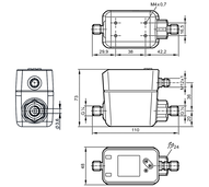 Przepływomierz elektromagnetyczny SMR14XGXFRKG/US-100 (SM4120) - IFM