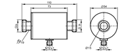 Przepływomierz elektromagnetyczny SMR34GGX10KG/US-100 (SM7050) - IFM