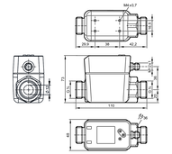 Przepływomierz elektromagnetyczny SMR34XGXFRKG/US-100 (SM7120) - IFM