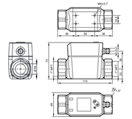 Przepływomierz elektromagnetyczny SMN11XGXFRKG/US-100 (SM8621) - IFM
