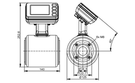 Przepływomierz elektromagnetyczny SMG40KGFFRKG/USD (SMF320) - IFM