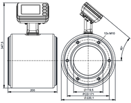 Przepływomierz elektromagnetyczny SMGX1KGFFRKG/USD (SMF821) - IFM