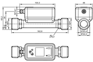 Przepływomierz ultradźwiękowy SUN11XFBFRKG/US (SU8621) - IFM