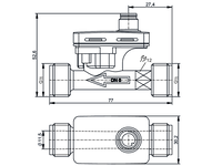 Przepływomierz wirowy SVR12XGXD0KG/US (SV4151) - IFM