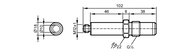 Czujnik temperatury TA-000KLER12- /US (TA3597) - IFM