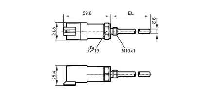 Czujnik temperatury TA-050CLEM10-Z- ZVG/DE (TA4019) - IFM
