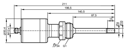 Transmiter temperatury z funkcją detekcji dryftu TAD088KLES30-A-ZKG/US (TAD181) - IFM