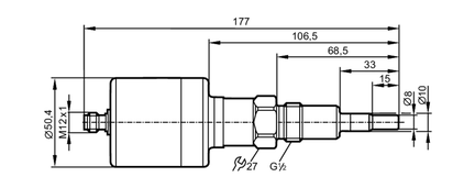 Transmiter temperatury z funkcją detekcji dryftu TAD033KLER12-A-ZKG/US (TAD991) - IFM