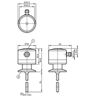 Czujnik temperatury TCC100K1EC01-A-DKG/US (TCC831) - IFM