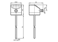 Czujnik temperatury z wyświetlaczem TD-350FFED06-A-ZVG/US (TD2293) - IFM