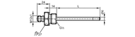 Czujnik temperatury z przyłączem procesowym TM-050KFBR12- /US/ (TM4411) - IFM