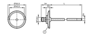 Czujnik temperatury z przyłączem procesowym TM-030KFEC01- /US/ (TM4801) - IFM