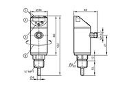 Czujnik temperatury z wyświetlaczem TN-030KLBN12-MFRKG/US/ (TN2303) - IFM