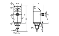 Czujnik temperatury z wyświetlaczem TN-025KLBN14-MFRKG/US/ (TN2603) - IFM