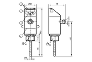 Czujnik temperatury z wyświetlaczem TN-045KCBD18-QFPKG/US/ (TN7511) - IFM