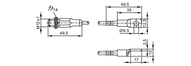 Czujnik temperatury do przykręcenia TS-PT100 CONTACT SENSOR (TS2229) - IFM