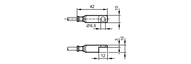Czujnik temperatury do przykręcenia TS-500KEKD06...../5M/3D/3G (TS522A) - IFM