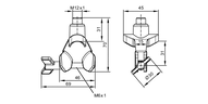 Pasywna sonda temperatury powierzchni TSM020K2PCXX/US/ (TSM301) - IFM