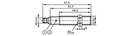 Czujnik ultradźwiękowy UGA02200E2KG/IO-LINK/US (UGT514) - IFM