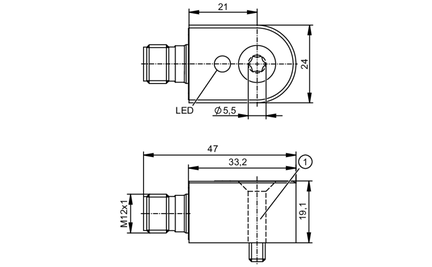Czujnik drgań (VVB306) - IFM