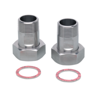 Adapter montażowy  do czujników  przepływu ADAPTER G1-1/4-NPT1/V4A (E40206) - IFM