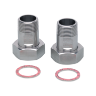 Adapter montażowy  do czujników  przepływu ADAPTER G1-1/4-R1/V4A (E40205) - IFM