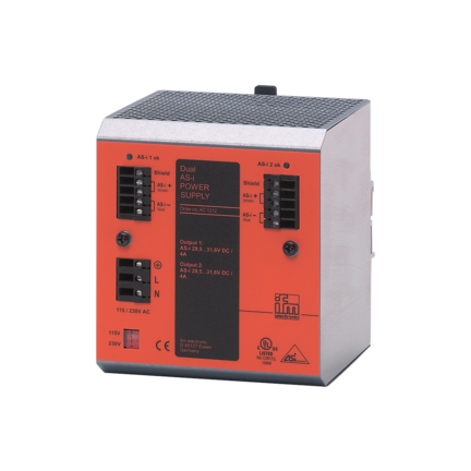 Zasilacz AS-Interface PowerSupply 230VAC 2x4A (AC1212) - IFM