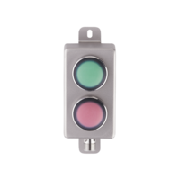 Moduł AS-i podświetlanych przycisków AS-i Module 2BI 2LO RD/GR IP69K (AC2381) - IFM