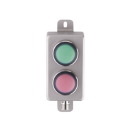 Moduł AS-i podświetlanych przycisków AS-i Module 2BI 2LO RD/GR IP69K (AC2381) - IFM