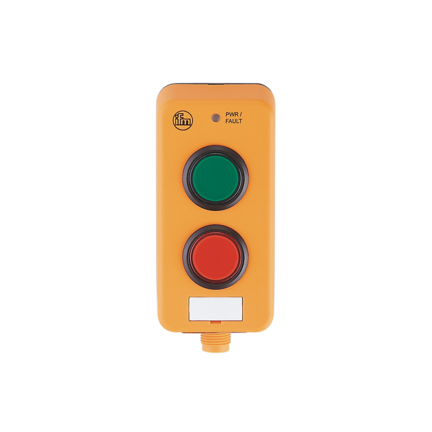 Moduł AS-i podświetlanych przycisków AS-i Module 2BI 2LO RD/GR (AC2398) - IFM