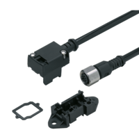 Konektor płaskiego przewodu AS-i FC connector, M12, V2A, 1m (E79998) - IFM
