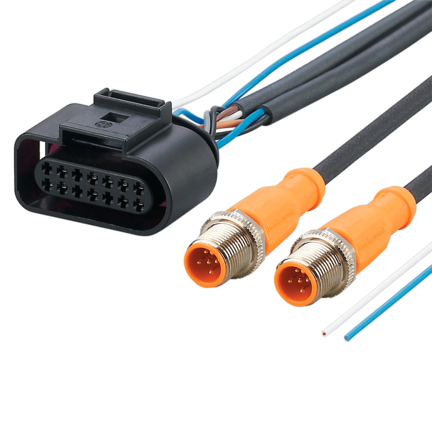 Przewód połączeniowy typu Y Cable/Plug&Play/M12/0.6m (EC3148) - IFM
