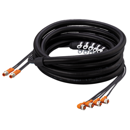 Przewód połączeniowy typu Y Multicable 2 x Y-Jumper M12 5M (EVC506) - IFM