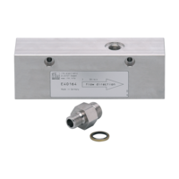 Adapter procesowy do detekcji małych przepływów ADAPTBLOCK D27 G1 (E40164) - IFM