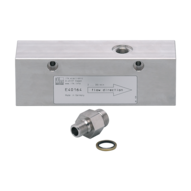 Adapter procesowy do detekcji małych przepływów ADAPTBLOCK D27 G1 (E40164) - IFM