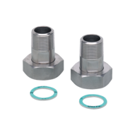Adapter montażowy  do czujników  przepływu ADAPTER G1-NPT3/4/V4A (E40193) - IFM