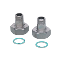 Adapter montażowy  do czujników  przepływu ADAPTER G1-NPT1/2/V4A (E40192) - IFM