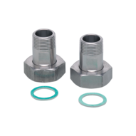 Adapter montażowy  do czujników  przepływu ADAPTER G1-R3/4/V4A (E40180) - IFM