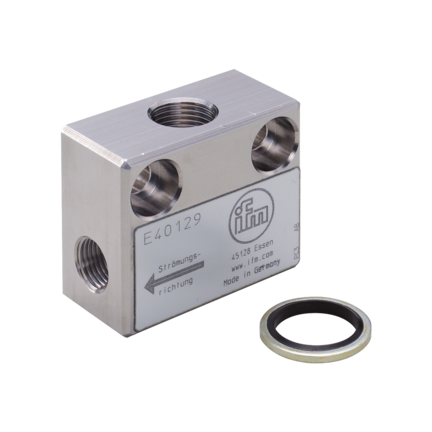 Adapter procesowy do detekcji małych przepływów (E40129) - IFM