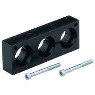 Adapter montażowy  potrójny (E30079) - IFM